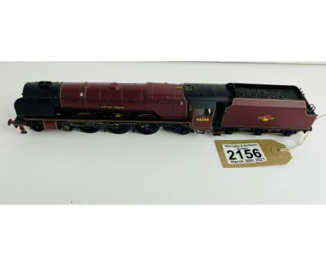 Hornby 'City of London' BR 46245 Unboxed - Loco Drive Model P&amp;P Group 1 (£14+VAT for the first lot and £1+VAT for subsequ