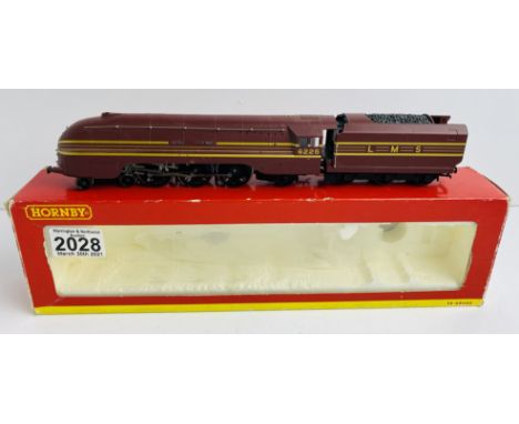 Hornby LMS Streamliner Loco with NO Detail Pack, NO  Instructions, Boxed - LACKING NAMEPLATES P&amp;P Group 1 (£14+VAT for th