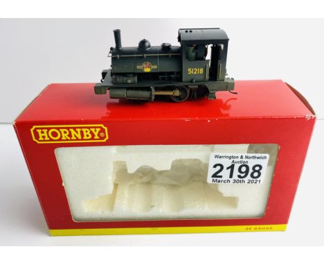 Hornby BR Black PUG 0-4-0 'Weathered'  Loco with Detail Pack, NO Instructions, Boxed - Fitted with Kaydee Knuckle Coupling on