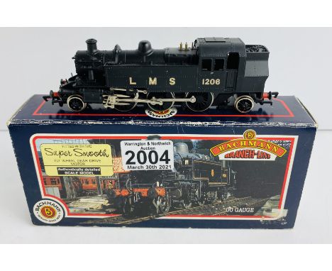 Bachmann Ivatt 2P  Loco with Detail Pack, NO Instructions, Boxed - P&amp;P Group 1 (£14+VAT for the first lot and £1+VAT for 