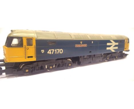Hornby Class 47 County of Norfolk 47170, BR Blue. P&P Group 1 (£14+VAT for the first lot and £1+VAT for subsequent lots)Condi
