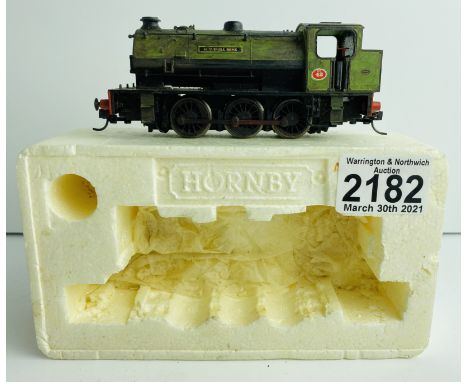 Hornby J94 Tank 0-6-0 Repainted/Weathered 'Scalehill Mine' Loco with Poly Tray Only  - Lacking 1x buffer, fitted with kaydee 