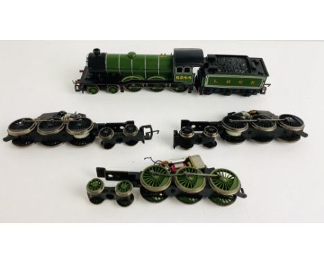 Hornby B12 LNER Loco &amp; 3x Further B12 Motorised Chassis All Unboxed - P&amp;P Group 1 (£14+VAT for the first lot and £1+V