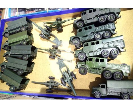 15x Dinky Toys Military Vehicles &amp; Guns Unboxed - P&amp;P Group 1 (£14+VAT for the first lot and £1+VAT for subsequent lo