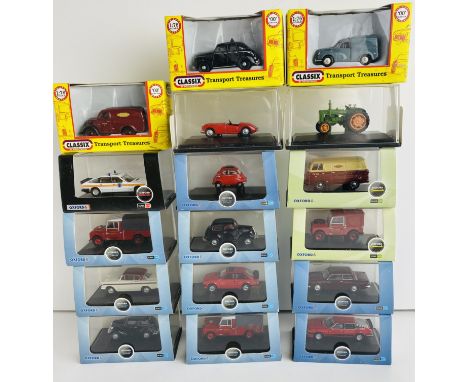 17x 1:76 Oxford Diecast &amp; Classix Assorted Vehicles All Boxed - P&amp;P Group 1 (£14+VAT for the first lot and £1+VAT for
