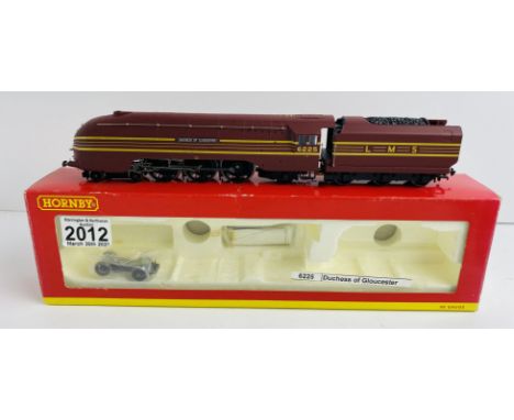 Hornby Duchess of Gloucester Loco with Detail Pack, NO Instructions, Boxed - P&amp;P Group 1 (£14+VAT for the first lot and £