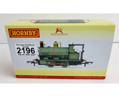 Hornby R3427 Peckett W4 0-4-0 Loco 'Dodo' 563 with Instructions, Boxed - Fitted with Kaydee Knuckle Couplings front / rear  P