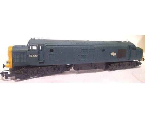 Hornby Class 37, 37130, BR Blue. P&P Group 1 (£14+VAT for the first lot and £1+VAT for subsequent lots)Condition Report: Very