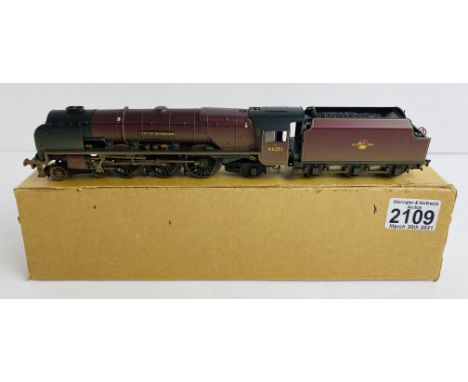 Hornby 'City of Nottingham' BR Maroon WEATHERED Loco Unboxed - Loco Drive Model P&amp;P Group 1 (£14+VAT for the first lot an