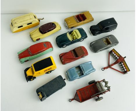 13x Diecast Vehicles / Trailers including Dinky Toys Examples All Unboxed - P&amp;P Group 1 (£14+VAT for the first lot and £1