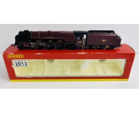 Hornby City of Lancaster Loco with NO Detail Pack,NO Instructions, Boxed - P&amp;P Group 1 (£14+VAT for the first lot and £1+