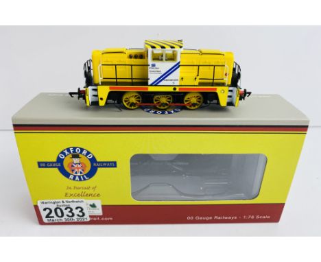 Oxford Rail GV2013 Janus Loco with Instructions, Boxed - P&amp;P Group 1 (£14+VAT for the first lot and £1+VAT for subsequent