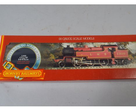 An OO Gauge Hornby R.055 LMS Class 4P 2-6-4T No:2300
