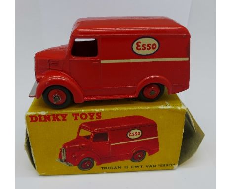 A Dinky Toys Trojan 15 cwt Esso Van, boxed, box a/f