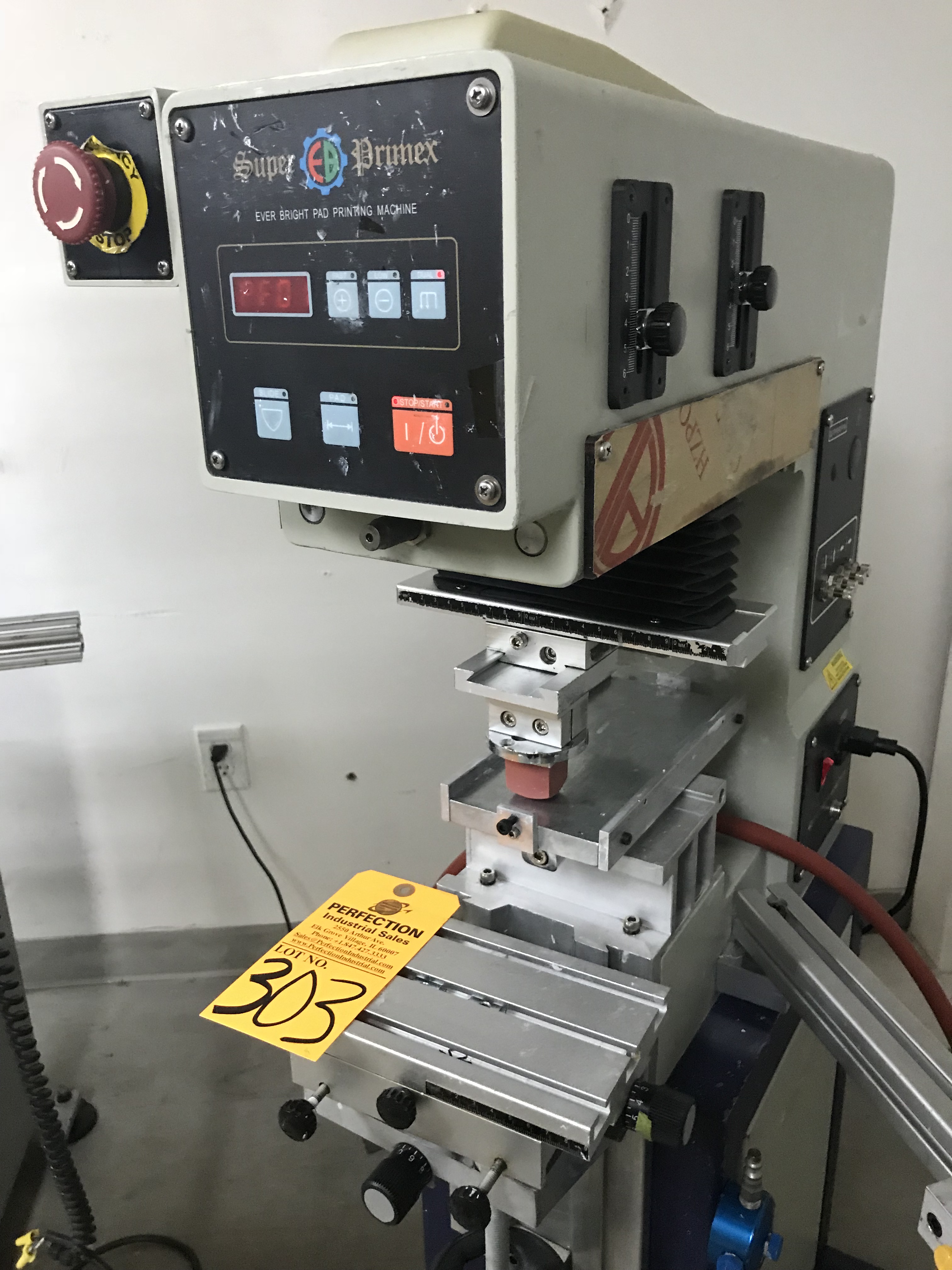 2014 Super Primex SPC814E Ever Bright Pad Printing Machine, s/n SGD1781