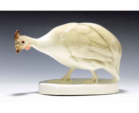 Keramikskulptur, Wien, Entwurf Tacke,  num. 4689 28 15, Perhluhn, polychrom bemalt, ca. 20 x 33 cmceramic sculpture, Vienna, 
