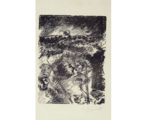 Lovis Corinth, 1858 Tapiau - 1925 Zandvoort,  ab 1876 Studium an der Akademie Königsberg bei Genremaler Otto Günther, ab 1880