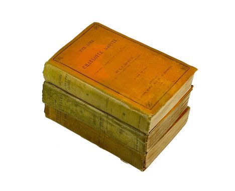 Bronte sisters interest. Three works. 'Wuthering Heights' by Ellis Bell (Emily Bronte) and 'Agnes Grey' by Acton Bell (Anne B