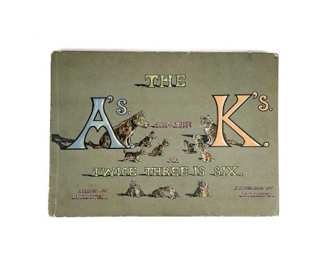 B. Parker and N. Parker. 'The A. A. A. A.s. and the K. K. K. K.s. or Twice Three is Six,' illustrated paper covered boards, d