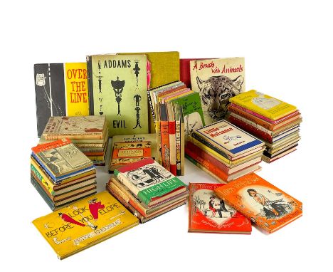 Over fifty books of humor, mostly from the 1970's. Including W. C. Sellar &amp; R. J. Yeatman, French Cartoons, Addams Family