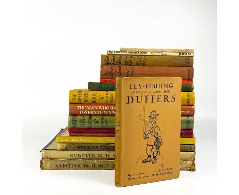 H. M. Bateman. Sixteen works. 'Burlesques', first edition, pictorial boards, some toning, illustrated throughout, Duckworth &