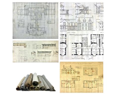 Cornwall interest. A collection of architect plans and permissions from 'Cornwall County Council', including The Brookdale Ho