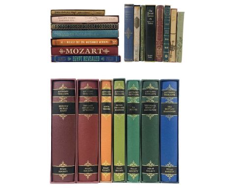 Folio  Society. Twenty-one works. Including seven Anthony Trollope's, Laurie Lee and Jerome K. Jerome. (21)