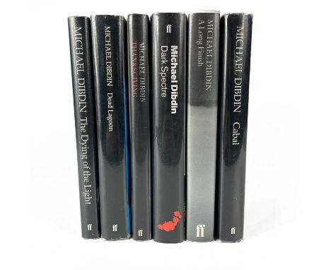 MICHAEL DIBDIN CABAL By Michael Dibdin (1992) Faber and Faber with THE DYING OF THE LIGHT (1993), DEAD LAGOON (1994) and DARK