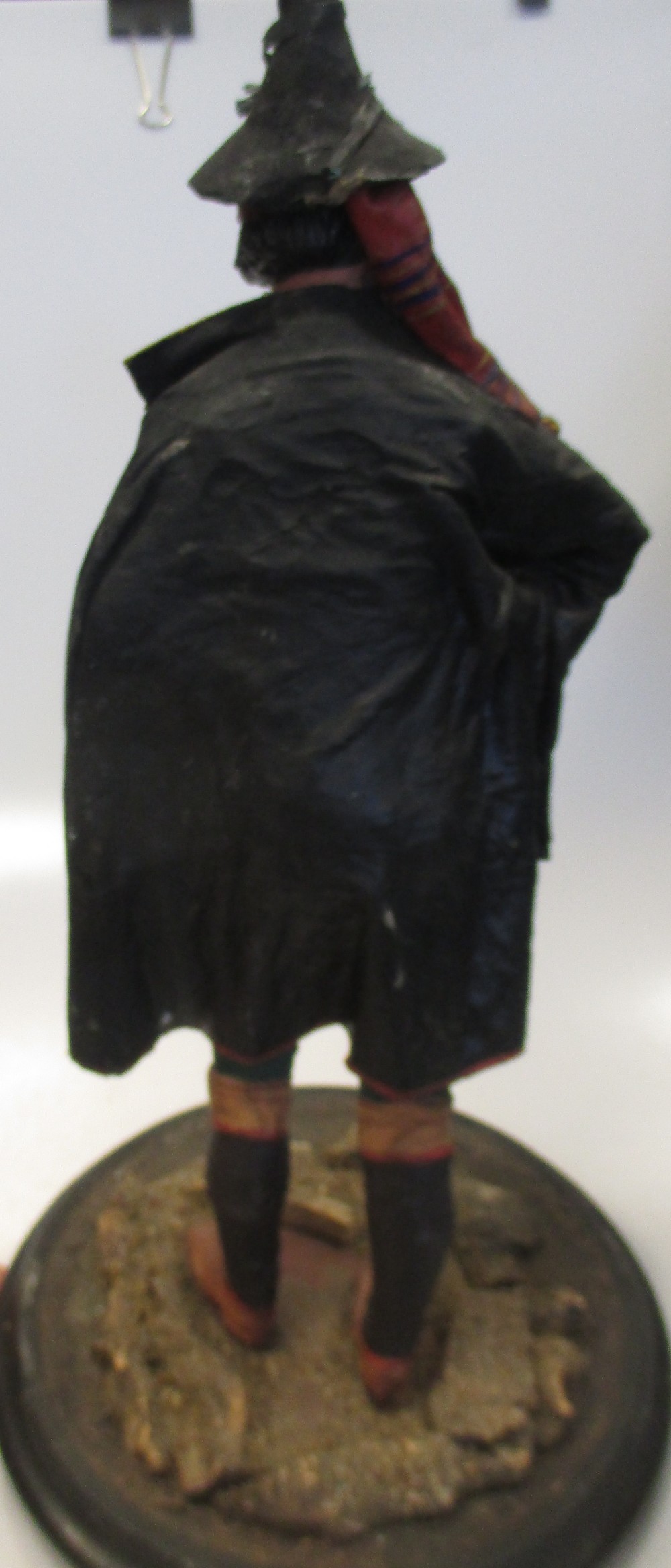 A pair of papier mache figures in Cheffins Fine Art