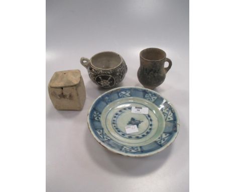 Ancient Iranian and other pottery and ceramic vessels and fragments,  