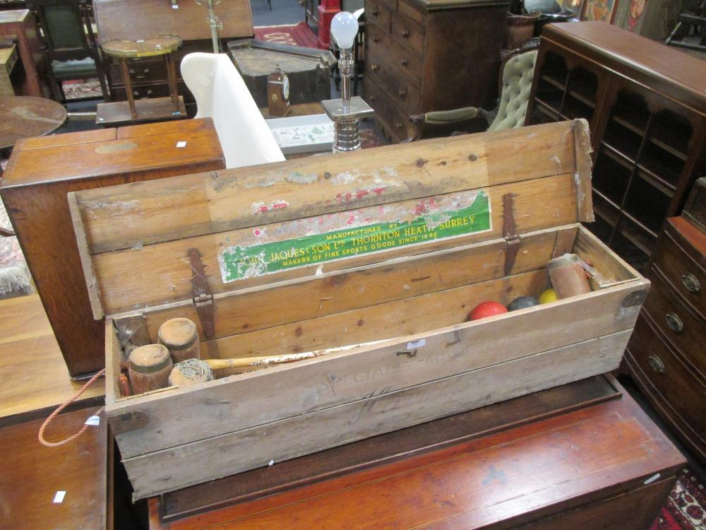 A Jacques Croquet set in Cheffins Fine Art