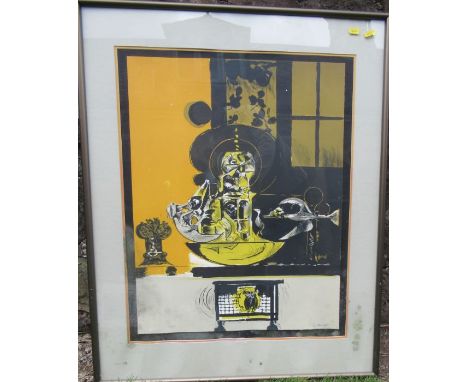 Graham Sutherland, limited edition lithograph, Tour de Oiseaux, 26ins x 19.5ins (D)