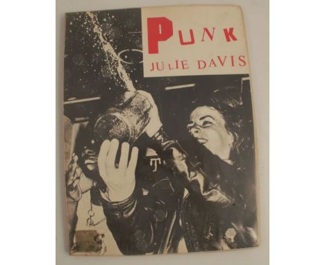 Punk, edited by Julie Davis, published by Millington 1977, first edition, fanzine style soft back book