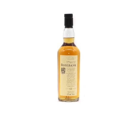 Rosebank, Lowland Single Malt Scotch Whisky, Flora &amp; Fauna, Aged 12 Years, 43% vol, 70 cl (1)