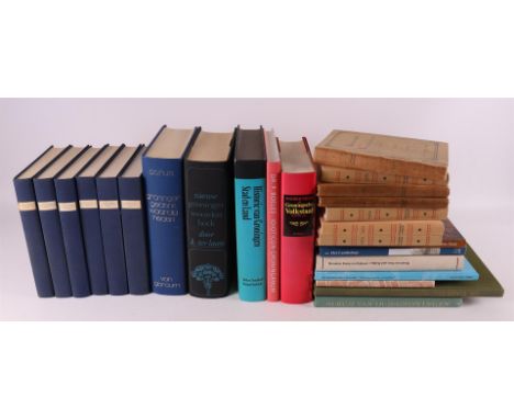 Regional history Groningen/Friesland. A lot of various books, including Ubbo Emmius - Friesische Geschichte, complete in 6 vo