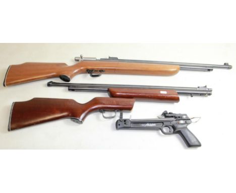 Sharp of Japan under-lever pump bolt action .22 air rifle, Sharp of Japan under-lever pump bolt action .22 air rifle componen