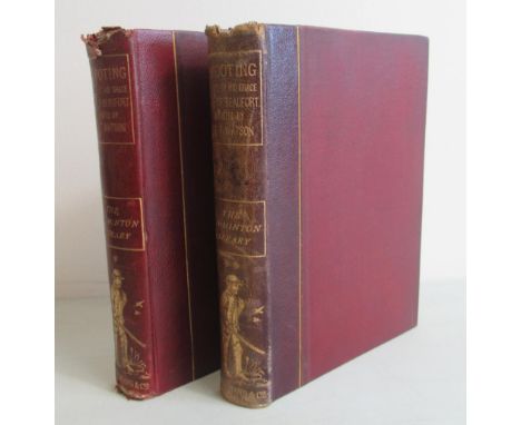 Walsingham, Lord, and Payne-Gallwey, Sir Ralph, 'Shooting: Field and Covert; Shooting: Moor and Marsh', first editions (Londo