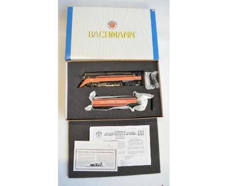 Bachmann 11301 HO gauge S.P. 4-8-4 with smoke and HD light, model in excellent little used condition complete with unused acc
