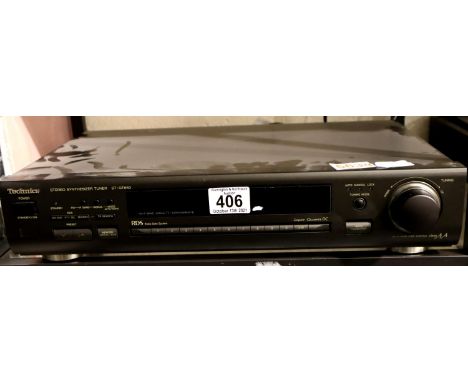 Technics ST GT650 stereo tuner with power lead. Not available for in-house P&amp;P, contact Paul O'Hea at Mailboxes on 01925 