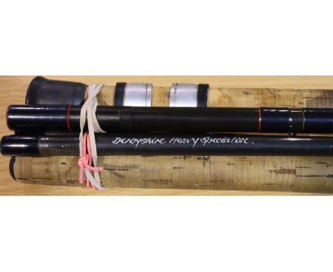 Derbyshire Heavy Specialist rod and another. P&amp;P Group 3 (£25+VAT for the first lot and £5+VAT for subsequent lots) 