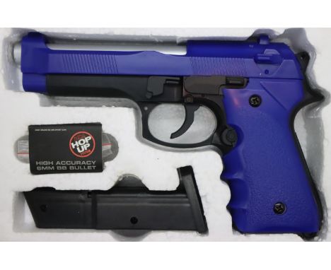 Boxed Infinite Power air sport gun M92F-1. P&amp;P Group 1 (£14+VAT for the first lot and £1+VAT for subsequent lots) 