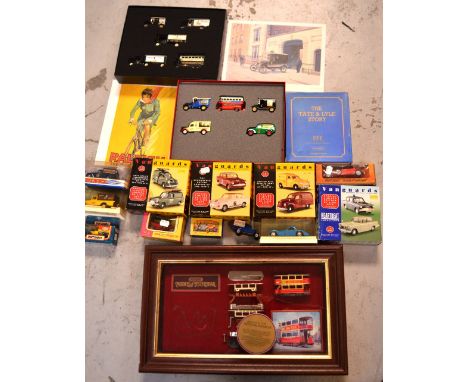 A boxed EFE (Exclusive First Editions) 'The Tate & Lyle Story' vehicle set, a boxed 1999 limited edition 'Guinness' set, a bo