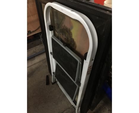 A step ladder.  