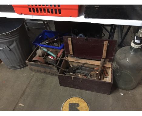 5 boxes of tools.  