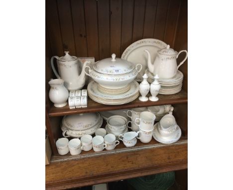 A Mayfair bone china dinner service and tea set approx. 70 pieces  Good condition