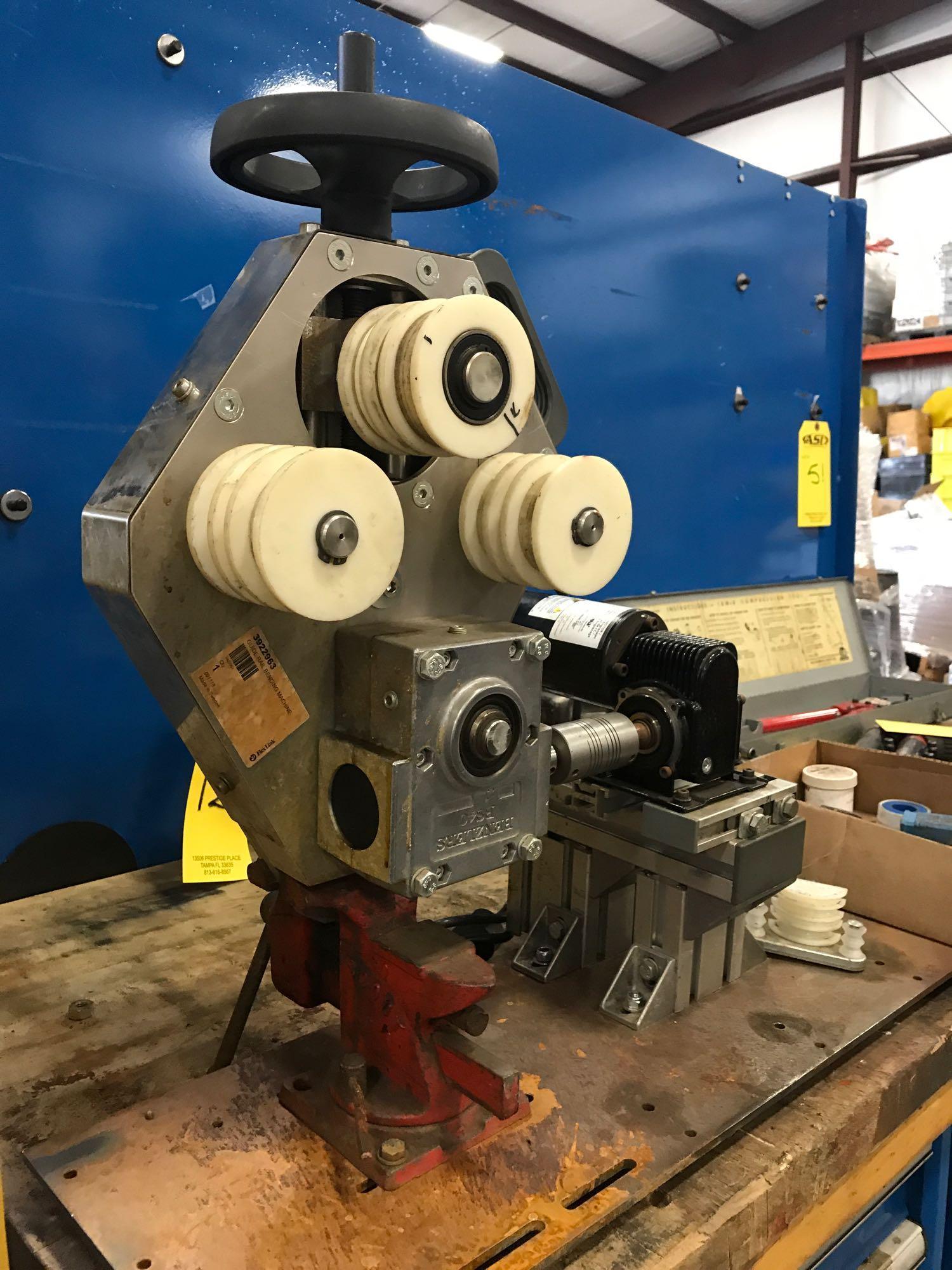 BENZLERS BS40 GUIDE RAIL BENDING MACHINE