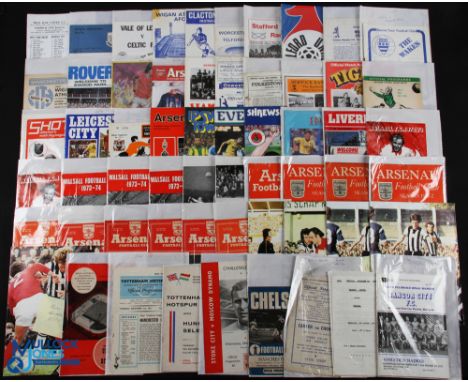 Collection of football programmes to include Arsenal v 1950/1 Spurs, v 1951/52 Spurs, v 1951/52 Burnley, v 1951/52 Charlton A