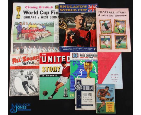 1950 Football Stars (of today &amp; tomorrow), 1948 All Sports Herald (football special), 1958 The Manchester United story in