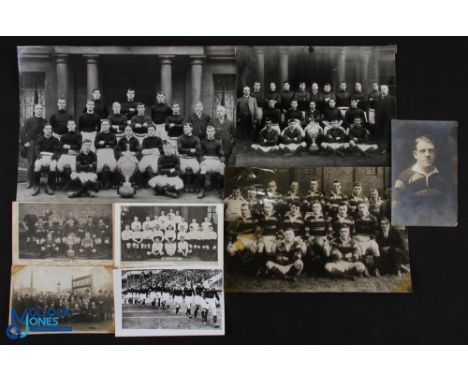 Wakefield, Dewsbury &amp; Bradford RLFCs Photos (8): One v large &amp; one large Wakefield, inc Challenge Cup win 1909; Dewsb