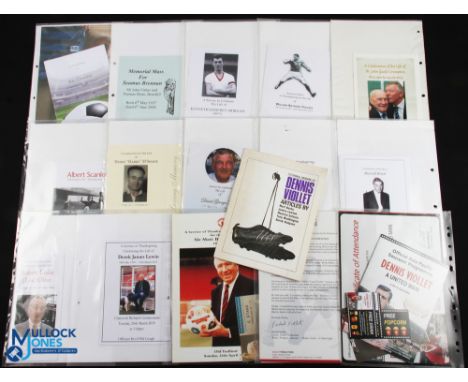 Selection of "In Memoriam" former United player tributes after passing to include Stan Crowther 12 June 2014, Seamus Brennan 
